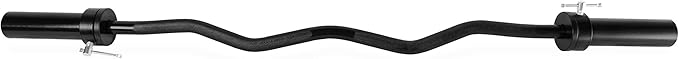 CAP Barbell Olympic EZ Curl Bar 47-Inch (OBIS-47B) (OBIS-47B)