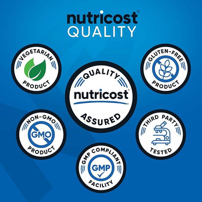 Nutricost BCAA Powder 2:1:1 (Raspberry Lemonade, 90 Servings)