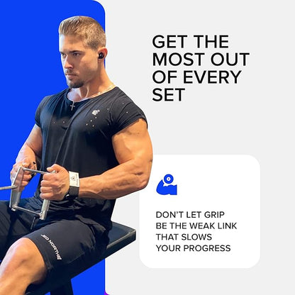 Core Prodigy Wrist Wraps Straps - Weight Lifting Grips Padded and Adjustable Gloves Alternative to Power Hooks