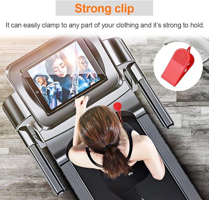 Treadmill Safety Key for NordicTrack, Proform, Image, Weslo, Reebok, Epic, Golds Gym, Freemotion, and Healthrider Treadmills