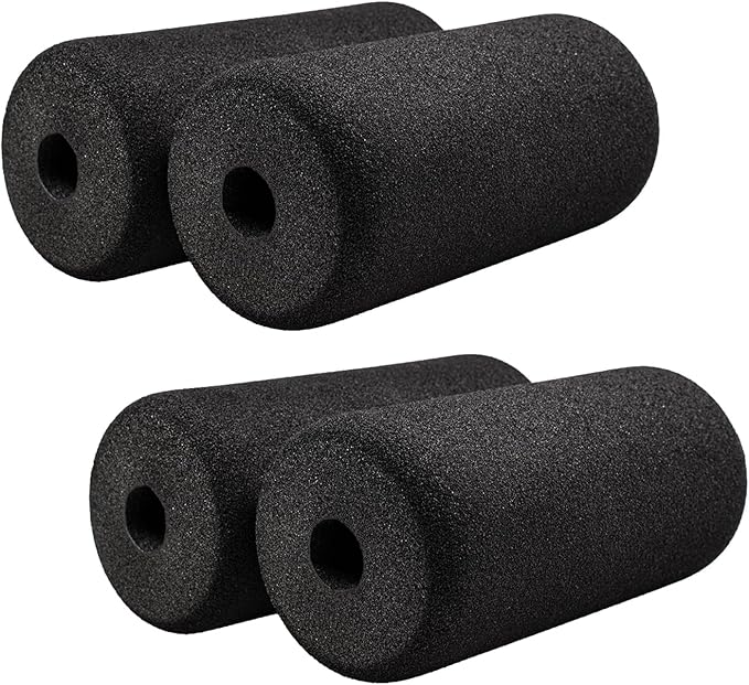 Protective Pads Cushion (6.69*3.1*3.1 in), Soft Foam Padding Sponge Rollers for for Exercise Equipment，Workout Machine-Sit ups, Barbell Bench
