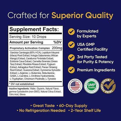 Complex ProMAX Premium Diet Drops 2 oz (2 Bottle Pack) - 60 Day Supply