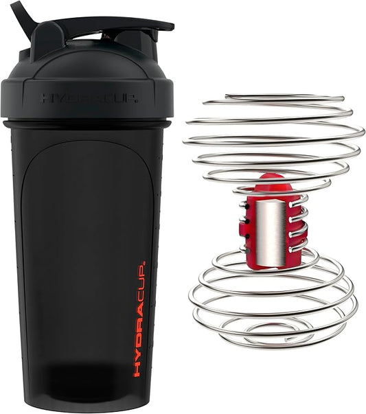 Hydra Cup w/Torpedo Mixer - Blend Bananas & Thick Ingredients, Shake Smarter Not Harder, Patented Shaker Bottle for Protein Mixes