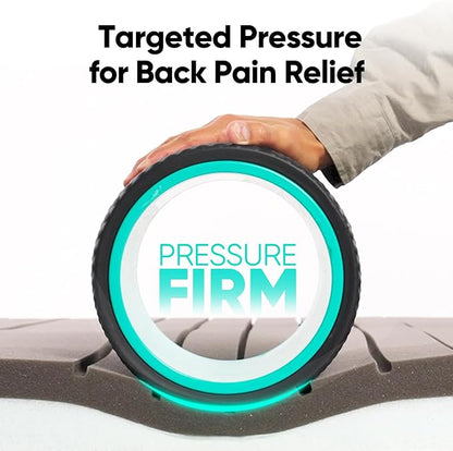 FitBeast Back Roller - Deep Tissue Massage Wheel, Yoga Wheel & Back Stretcher for Pain Relief