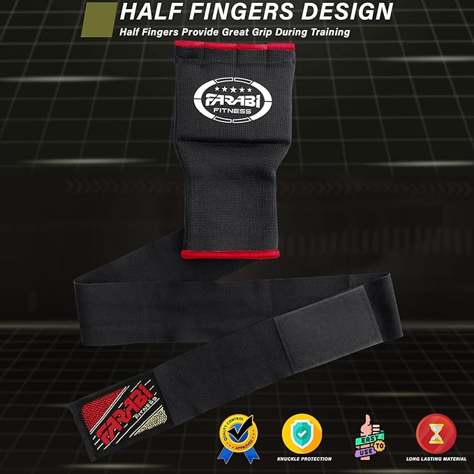 FARABI Kids Hybrid Boxing Inner Gloves Punching Boxing Gloves