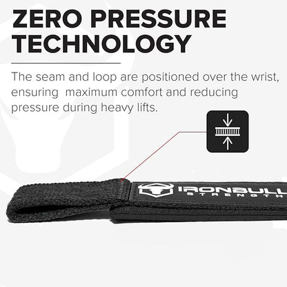 Lifting Straps (1 Pair) - Wrist Straps for Weightlifting - Lifting Straps Gym for Deadlift - Weight Lifting Straps for Weight Training - Gym Straps for Workout, Powerlifting, Strength Training and Bodybuilding - For Men and Women