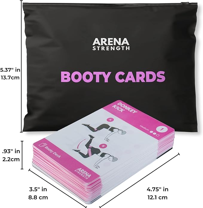 Arena Strength Workout Cards - Instructional Fitness Deck