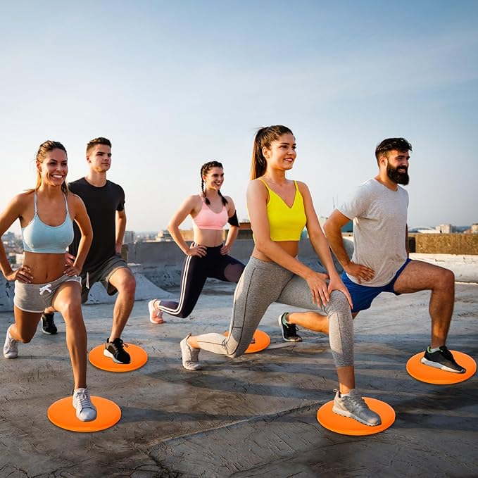 Wettarn 24 Pcs Core Sliders for Working Out