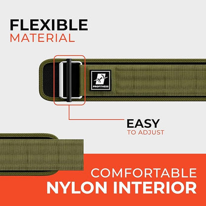 Weightlifting Belt for Men & Women - 4''