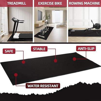 Signature Fitness High Density Home Gym Treadmill Exercise 1/4" Thick,