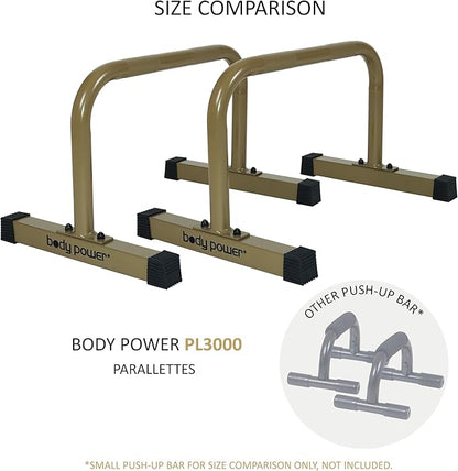 Body Power [New Extended Duty] Push Up Stand 15x24 Inch PL3000