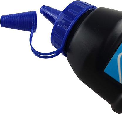 OX Tools Professional Chalk Line Reel & Chalk Powder Combo Pack, 6-to-1 gear ratio, 100' 8 Strand Strong compact chalk line and Blue Chalk Powder | P503502