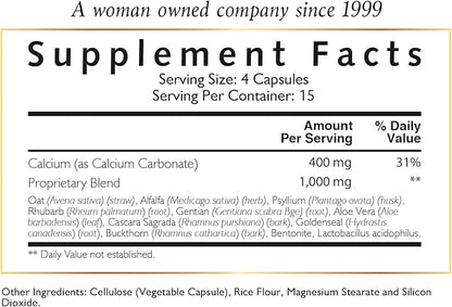 Coco March Colon Cleanse - Dietary Supplement, Cleansing Plant Extracts, Mild Colon Cleanse - Gluten Free, Dairy Free, Soy Free, Keto Friendly, Paleo Friendly, 60 Veg Caps - 15 Servings