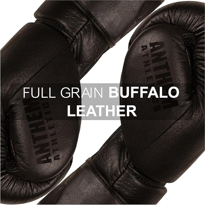 Anthem Athletics Stormbringer Full Grain Leather Boxing Gloves Men Women Muay Thai Gloves 12 oz 14 oz or 16 oz Boxing Gloves