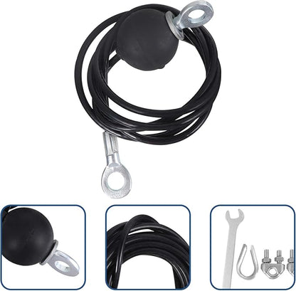 BESPORTBLE Fitness Replacement Pulley Cable Household DIY PU 1.