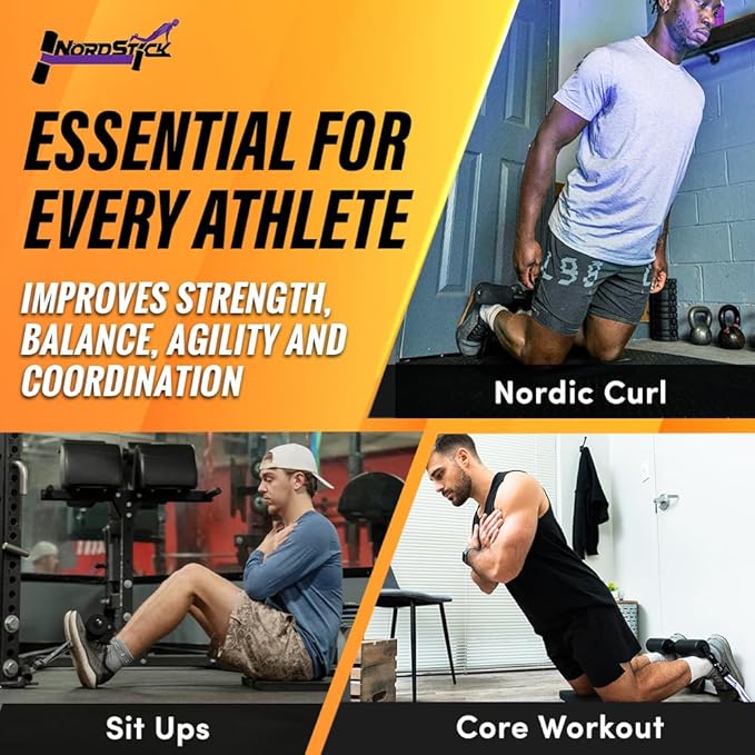 NordStick Nordic Hamstring Curl Strap - Original Nord 5 Second