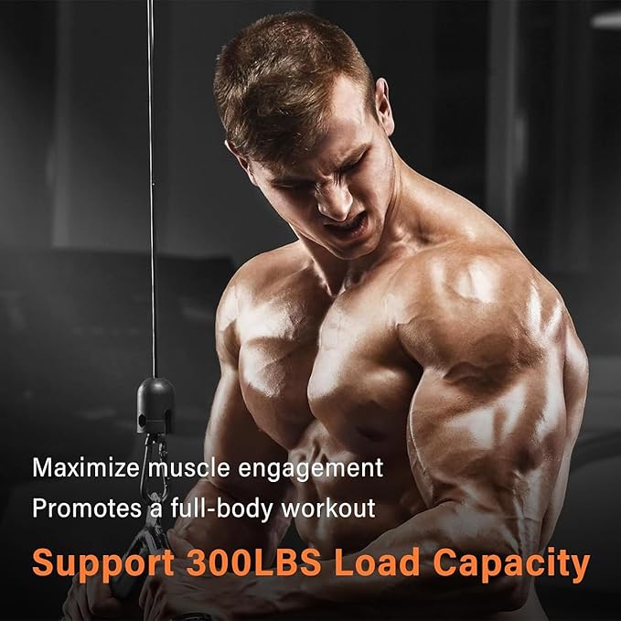 Fitness Cable Compatible with All Total Gym Models 1000, 1500, 2000, 3000, XLS,Fitness Pulley Cable,Workout Cable, Exercise Cable Steel Wire Rope for Cable Machine Home Gym