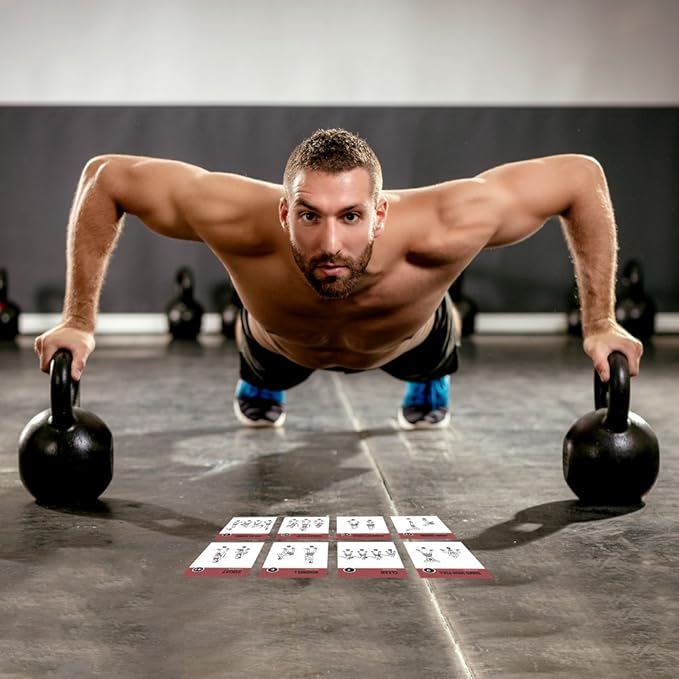 NewMe Fitness Kettlebell Workout Cards