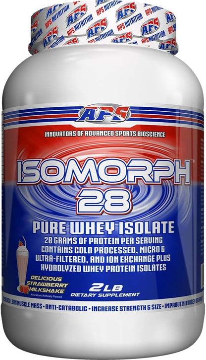APS Nutrition Isomorph, Strawberry Milkshake, 2 Pound