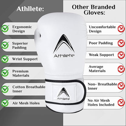 Durable and Comfortable Boxing Gloves Men and Boxing Gloves Women, Extra Thick Padding for Beginner Boxers and Training Fitness, Ideal for Both Men Boxer and Women Boxer