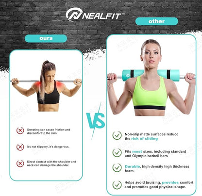 Barbell Pad Squat Pad for Squats—Squat Bar Pad—Great
