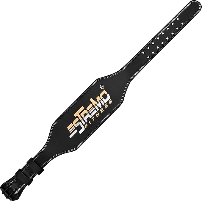 Weight Lifting Belt Genuine Leather 6 Inches Wide