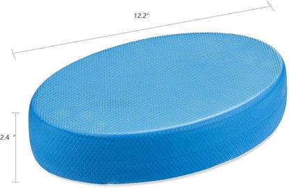 Stability Trainer Pad - Foam Balance Exercise Pad Cushion for Therapy, Yoga, Dancing Balance Training, Pilates,and Fitness (Blue)