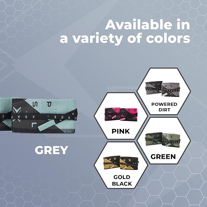 PICSIL Adjustable Wrist Support, Premium Fabric Weightlifting and Yoga Sweat Bands for Gym, for Women and Men, 1 Pair