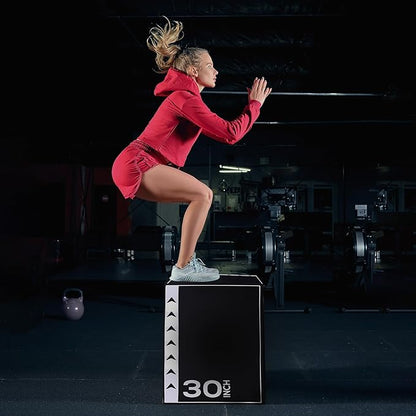 BalanceFrom Plyo Jumping Exercise Box, Home Gym Workout Trainer, Multiple Options