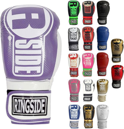 Ringside Apex Bag Gloves, IMF-Tech Boxing Gloves with Secure Wrist Support, Synthetic Boxing Gloves for Men and Women