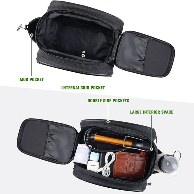 Bike Bag,Bicycle Bag,Bike Rack Bag,35L Capacity,Waterproof,Bike Trunk Storage Travel Bag Panniers for Rear Rack