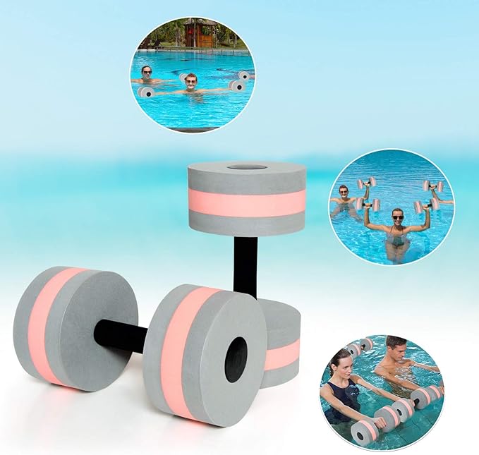 Aquatic Dumbells Set of 2 Water Dumbells Pool