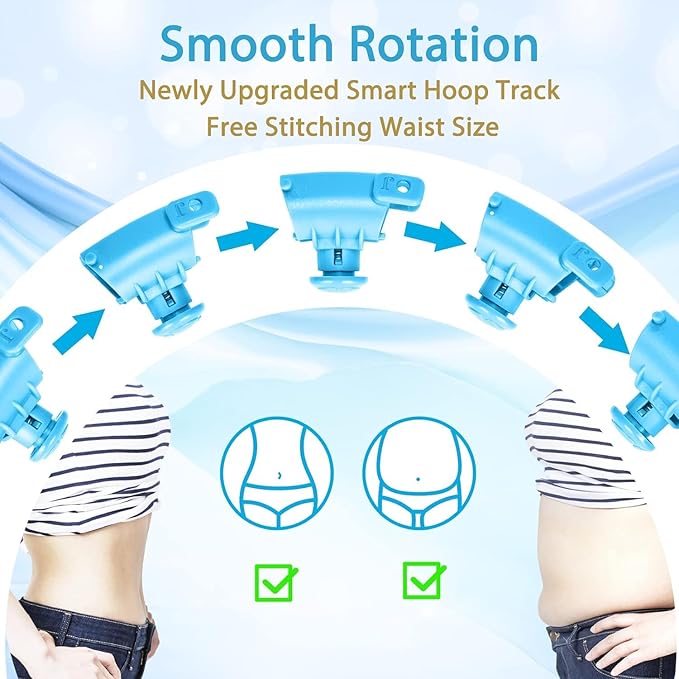 34 Knots Weighted Workout Hoop Plus Size