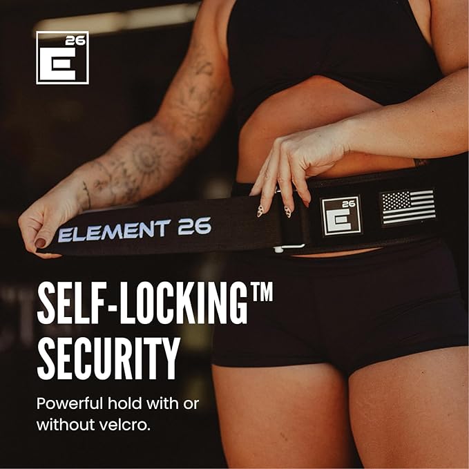 Self-Locking Weight Lifting Belt - Premium Weightlifting Belt