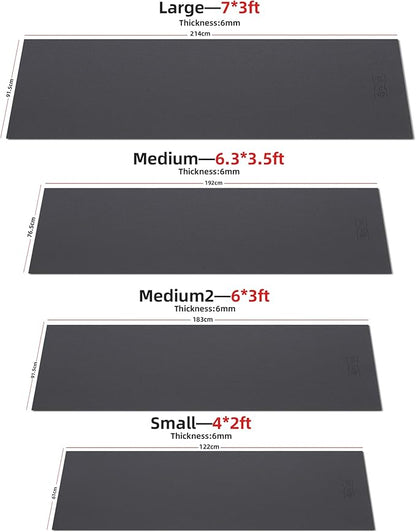 Exercise Equipment Mat 48x24 6mm Thick