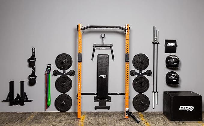 PRx Performance Wall Mounted Ab Mat Holder - Abdominal Exercise Mat Storage, Space Saving, Ideal Home Gym Rack, Commercial Gyms & Ab Workout Support, Gym Wall Storage Solution, Black Powder Coated