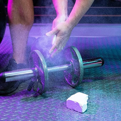 Cannon Sports Magnesium Carbonate Gym Chalk- Blocks, Liquid, & Powder Options - Sweatproof Grip, Blister Prevention for Workout, Weightlifting, Gymnastics, Rock Climbing