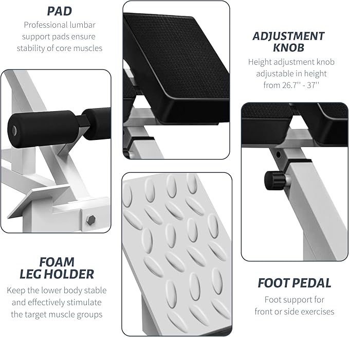 Roman Chair Back Extender - Angle & Height