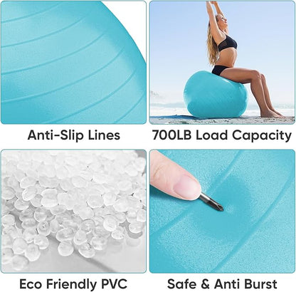 APEXUP Yoga Ball Exercise Ball