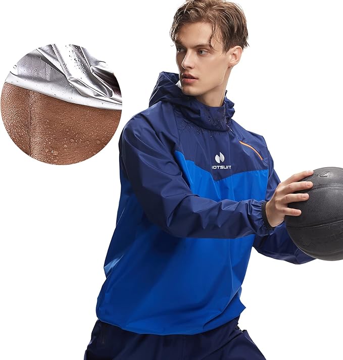 HOTSUIT Sauna Suit for Men Sweat Sauna Jacket