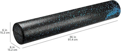 Amazon Basics High-Density Round Foam Roller for Exercise