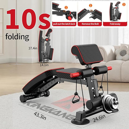 Adjustable Weight Bench 600LBS