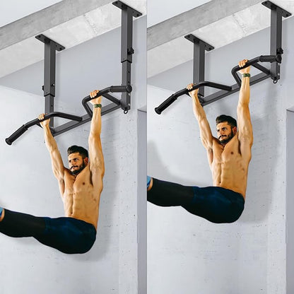 SELEWARE 24" Adjustable Ceiling Mounted Pull Up Bar