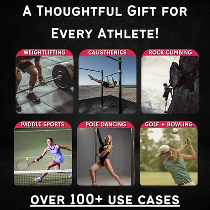 PowerGrip Liquid Chalk - Ultimate Grip Enhancer for Gym, Weightlifting, Climbing & Powerlifting - Long-Lasting Gymnastics Chalk for Rock Climbing, Cheer, and Lifting - Superior Hold, No Mess