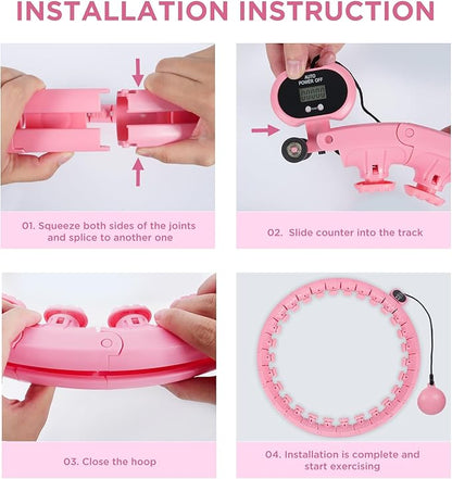 Humixx Infinity Hoop for Adult Weight Loss 2 in 1 Smart