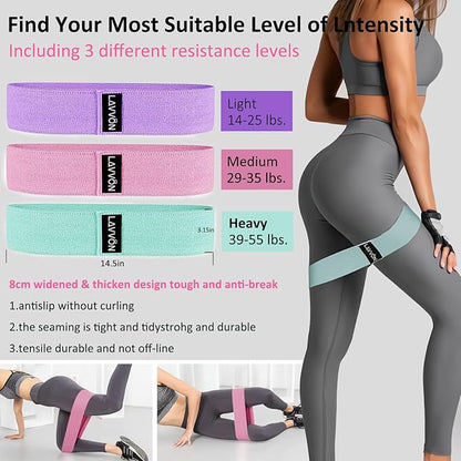 Barbell Pad Set for Hip Thrust 10Pcs- Squat Pad for Barbell Lunges & Bar Padding - Bench Press Standard Weight Bar Pad - with Ankle Straps, Wrist Straps for Weightlifting, 3 Lifting Strap