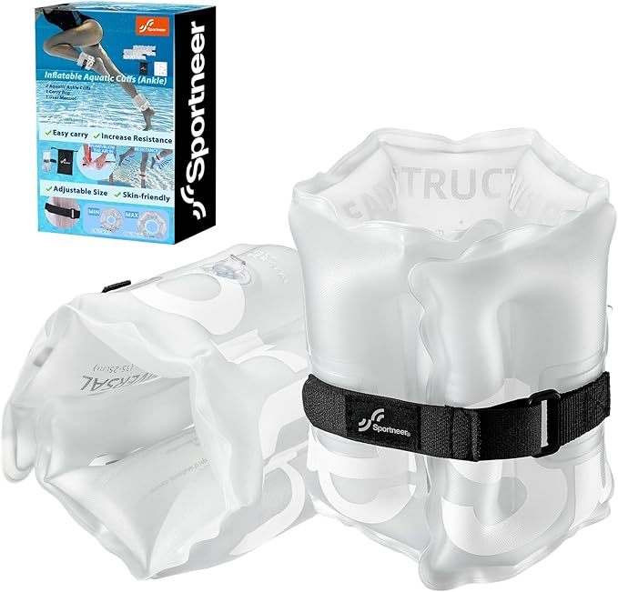 Inflatable Aquatic Cuffs Exercise Equipment: Sportneer Water Aerobics