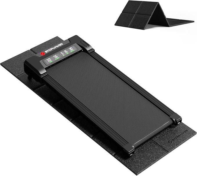 Fitness Equipment Mat Foldable Treadmill Mat 1/4" Thick