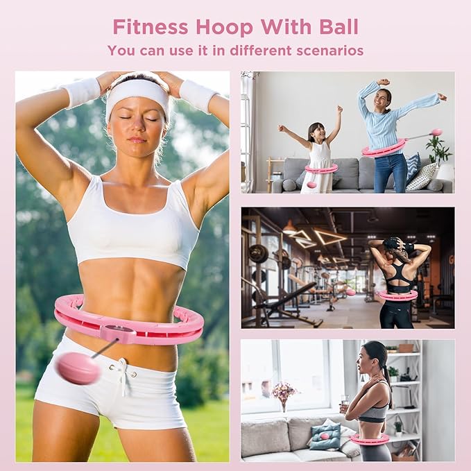Humixx Infinity Hoop for Adult Weight Loss 2 in 1 Smart