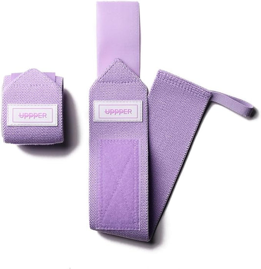 UPPPER Wrist Wraps for Weightlifting - 19" Wrist Support with Thumb Loop for Bench Press, Powerlifting, and Gym Workouts - Men & Women | Premium Fitness Gear